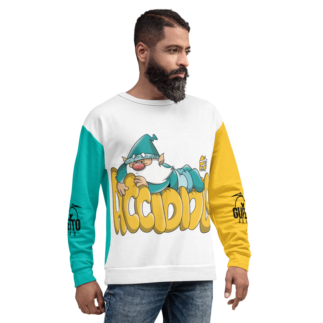 Felpa unisex Uomo/Donna Accidiolo - Gufetto Brand 