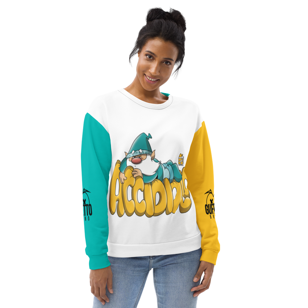 Felpa unisex Uomo/Donna Accidiolo - Gufetto Brand 