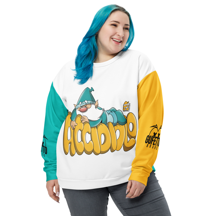 Felpa unisex Uomo/Donna Accidiolo - Gufetto Brand 