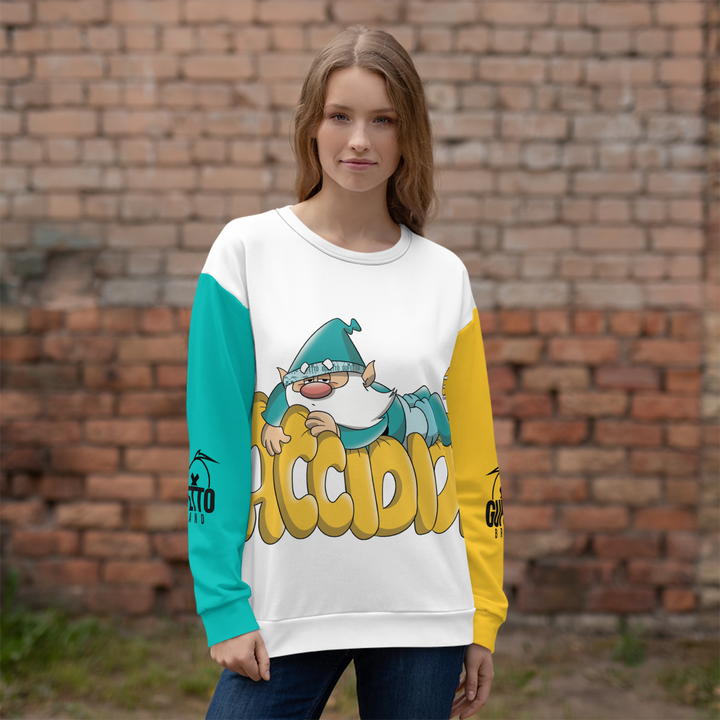 Felpa unisex Uomo/Donna Accidiolo - Gufetto Brand 