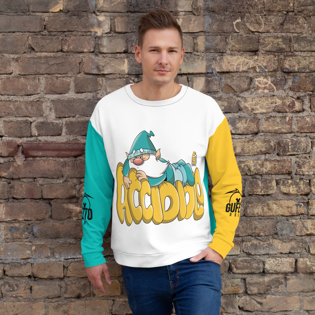 Felpa unisex Uomo/Donna Accidiolo - Gufetto Brand 