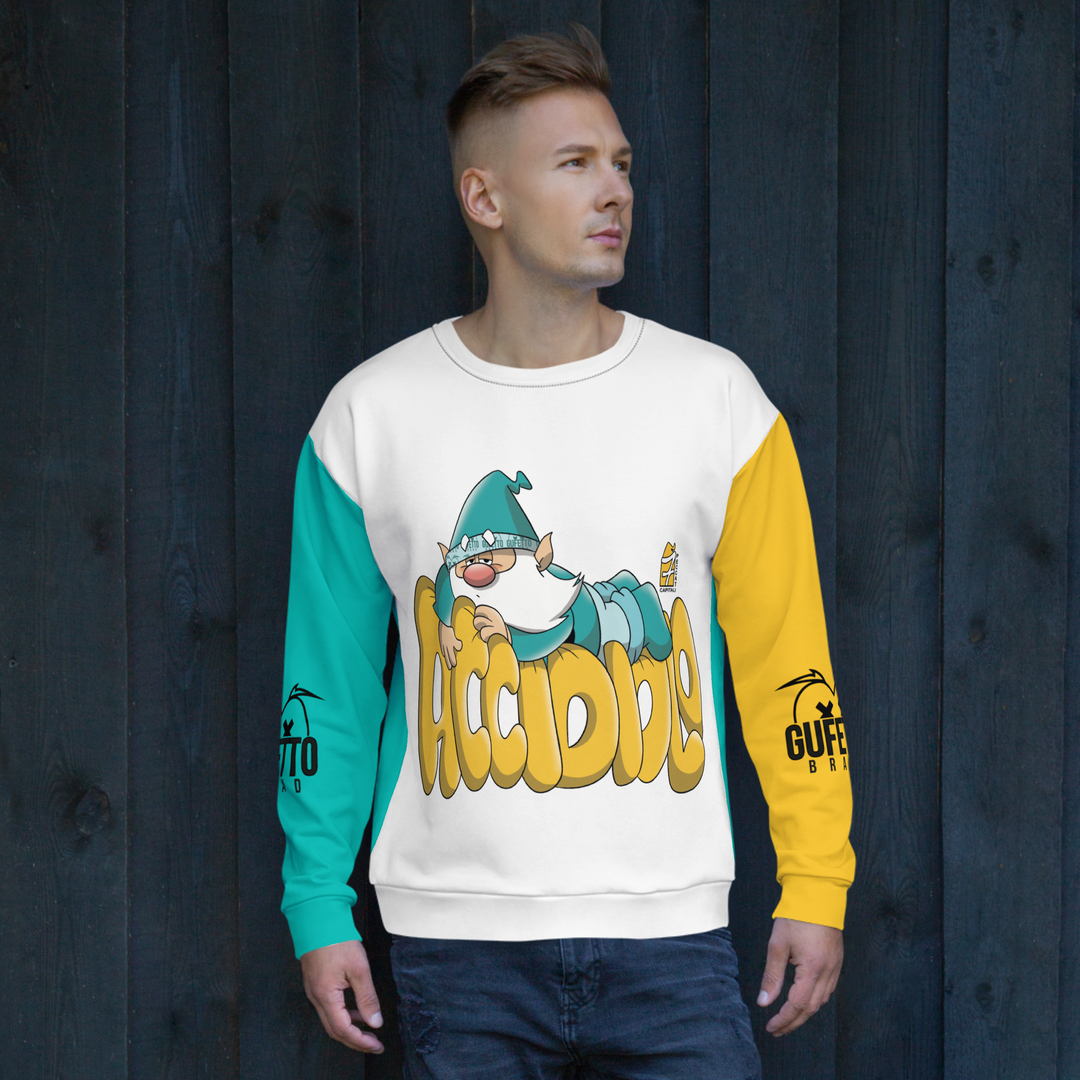 Felpa unisex Uomo/Donna Accidiolo - Gufetto Brand 