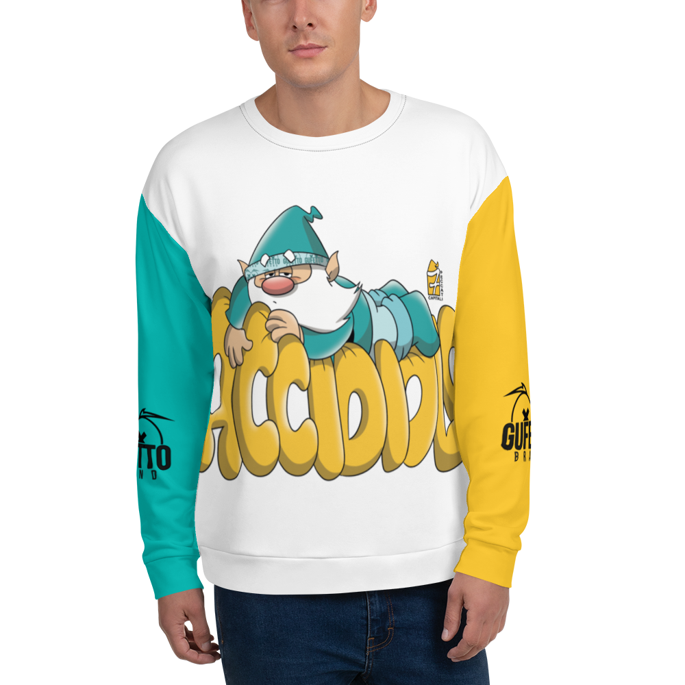 Felpa unisex Uomo/Donna Accidiolo - Gufetto Brand 