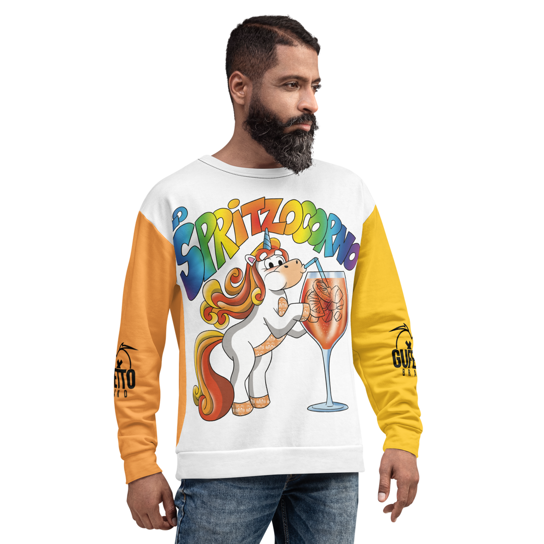 Felpa unisex Uomo/Donna LO SPRITZOCORNO - Gufetto Brand 