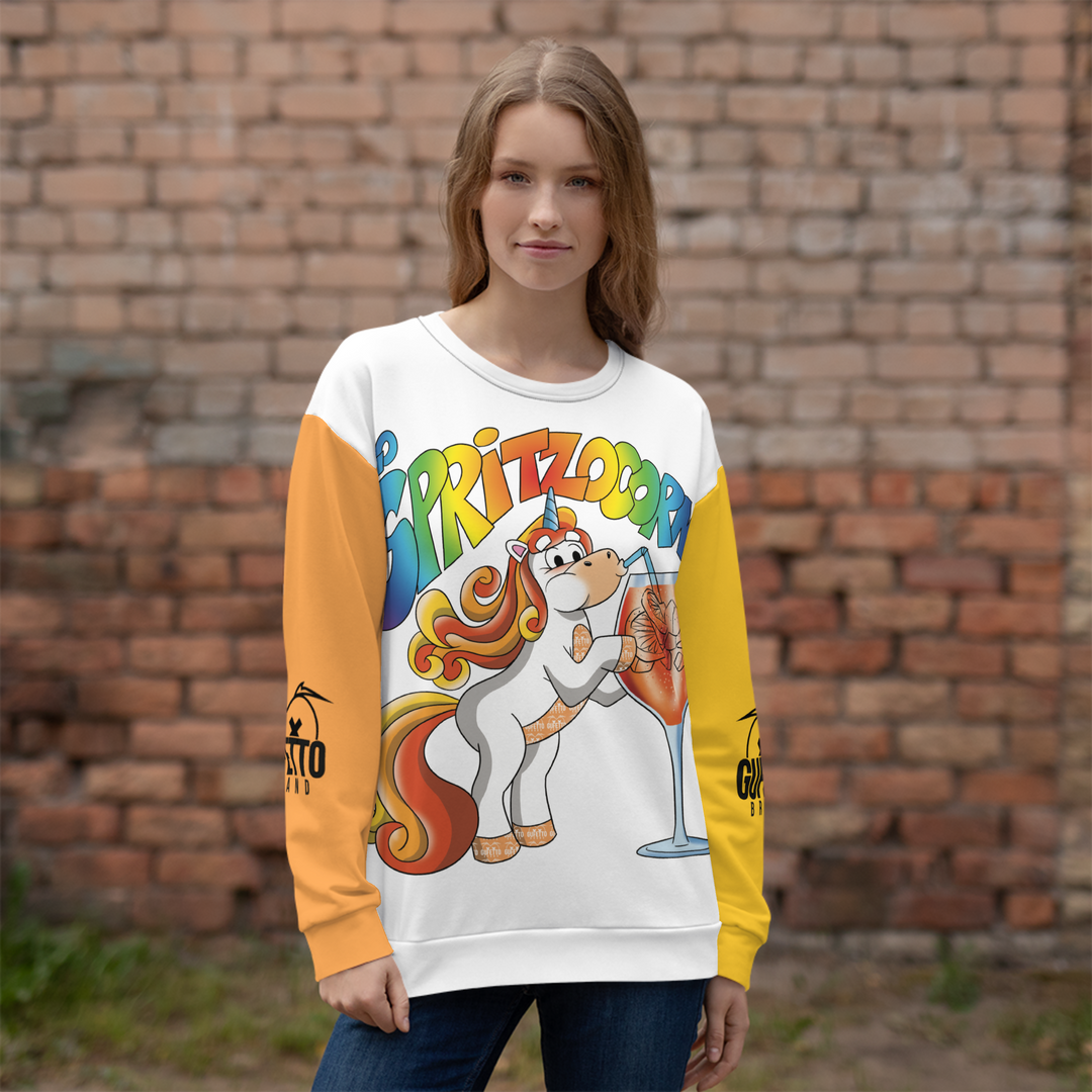 Felpa unisex Uomo/Donna LO SPRITZOCORNO - Gufetto Brand 