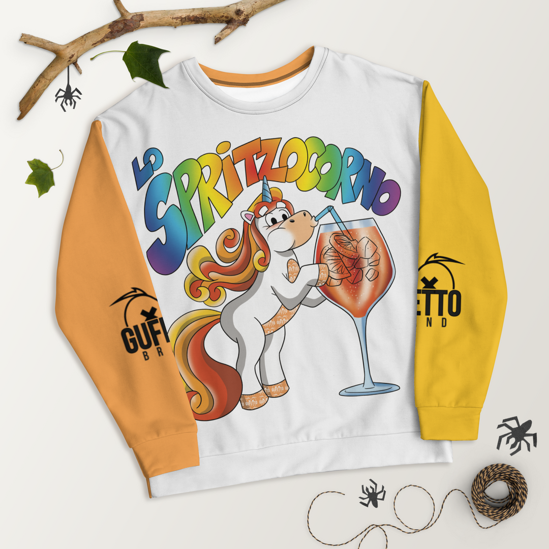 Felpa unisex Uomo/Donna LO SPRITZOCORNO - Gufetto Brand 