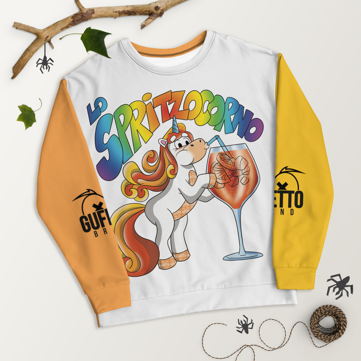 Felpa unisex Uomo/Donna LO SPRITZOCORNO - Gufetto Brand 