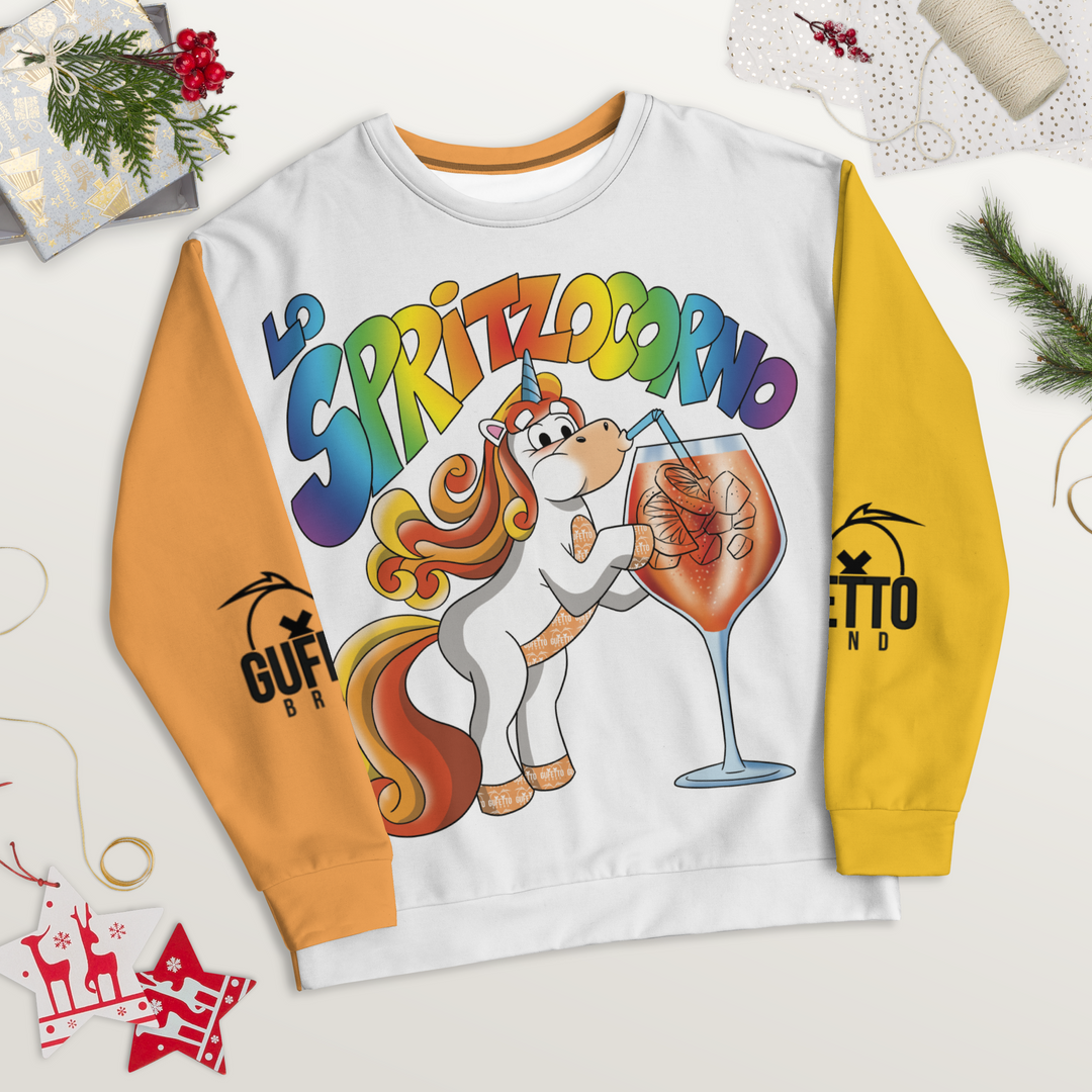 Felpa unisex Uomo/Donna LO SPRITZOCORNO - Gufetto Brand 