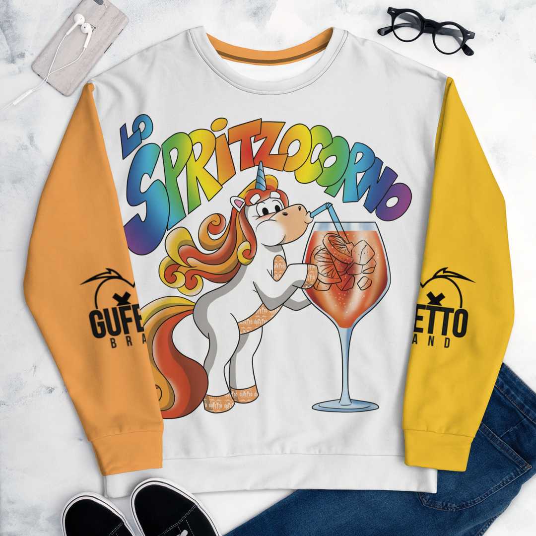 Felpa unisex Uomo/Donna LO SPRITZOCORNO - Gufetto Brand 
