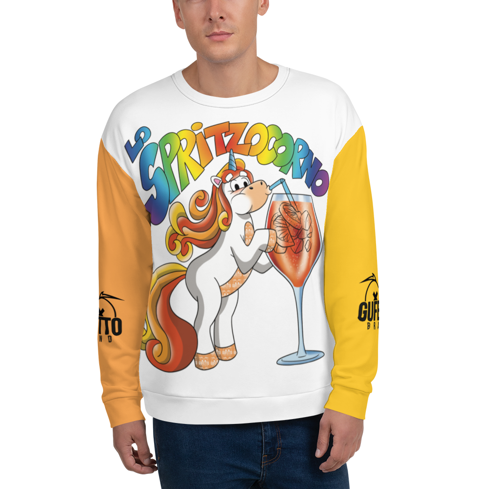 Felpa unisex Uomo/Donna LO SPRITZOCORNO - Gufetto Brand 