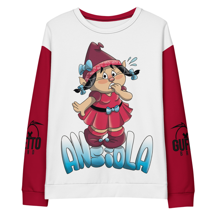 Felpa unisex Uomo/Donna ANSIOLA - Gufetto Brand 