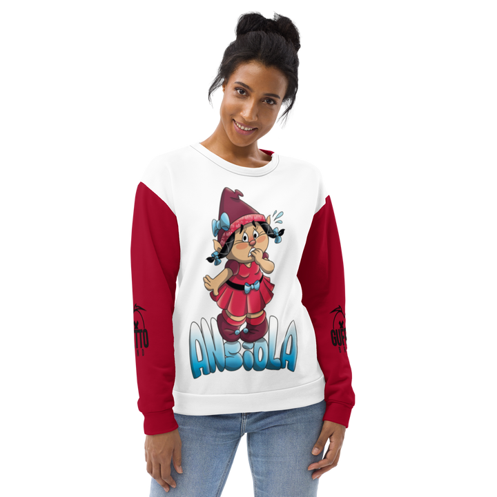 Felpa unisex Uomo/Donna ANSIOLA - Gufetto Brand 