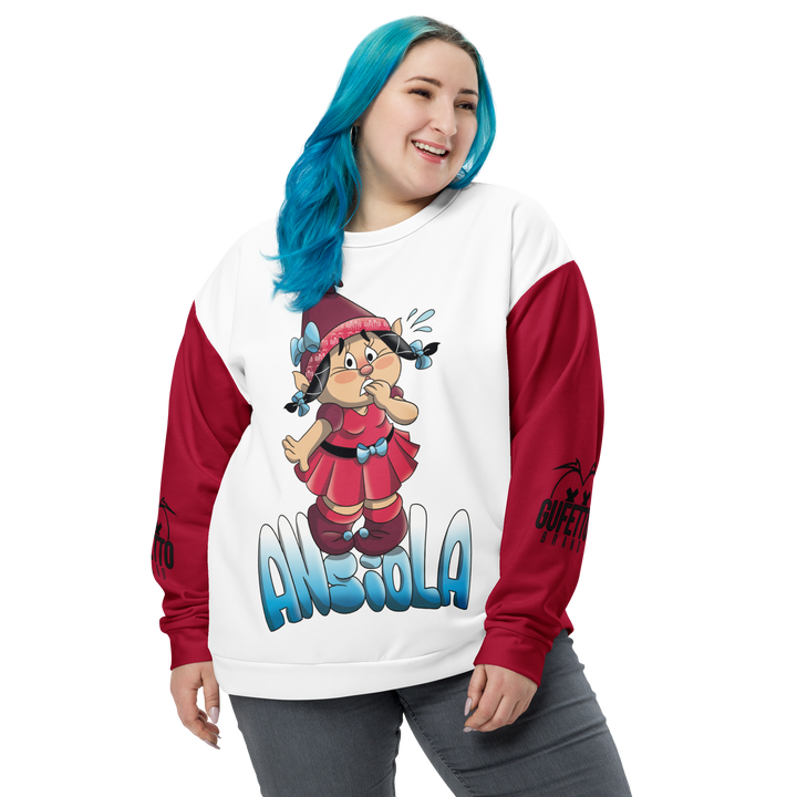 Felpa unisex Uomo/Donna ANSIOLA - Gufetto Brand 