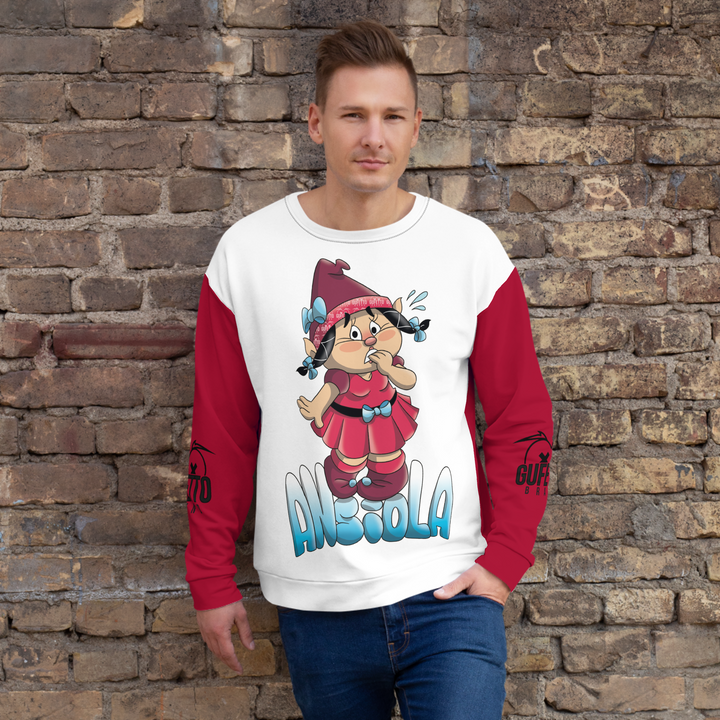 Felpa unisex Uomo/Donna ANSIOLA - Gufetto Brand 