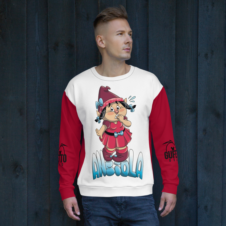 Felpa unisex Uomo/Donna ANSIOLA - Gufetto Brand 