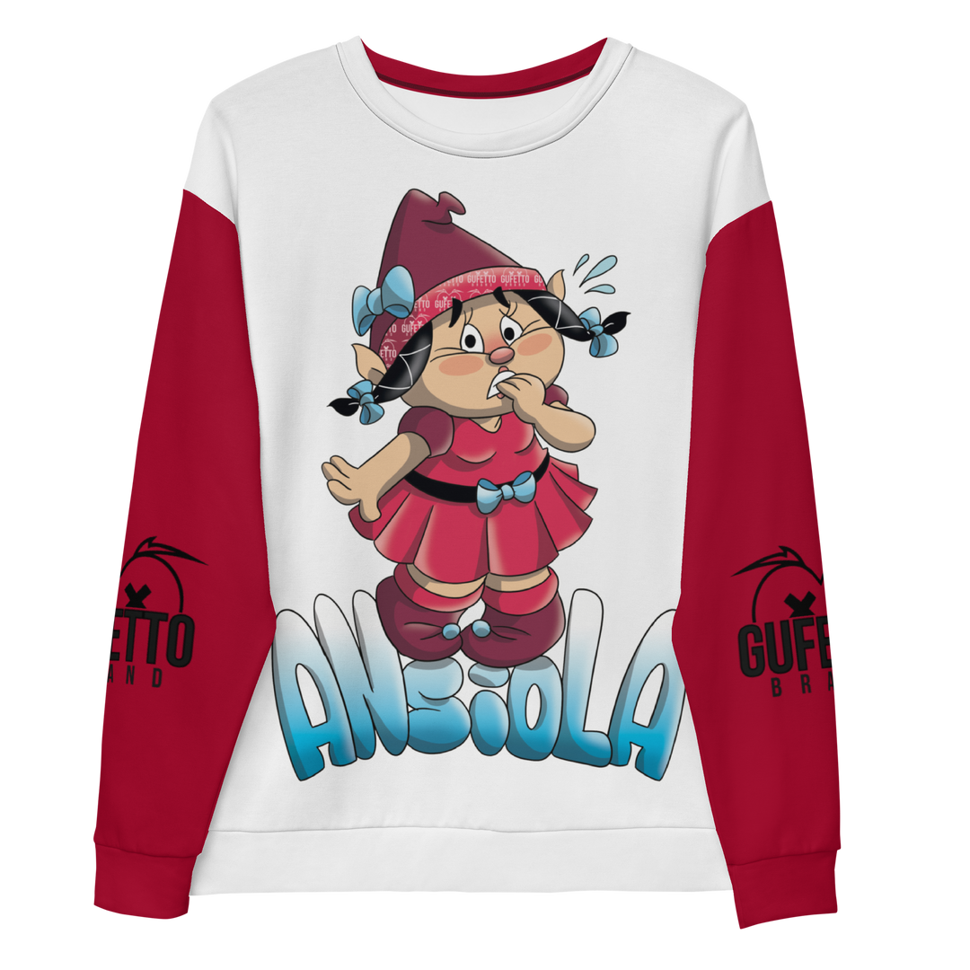 Felpa unisex Uomo/Donna ANSIOLA - Gufetto Brand 