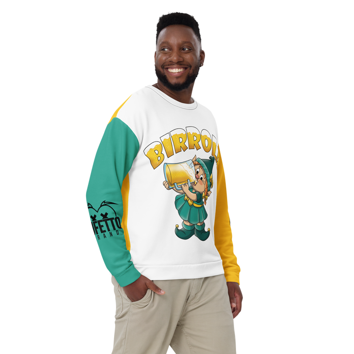 Felpa unisex Uomo/Donna BIRROLA - Gufetto Brand 