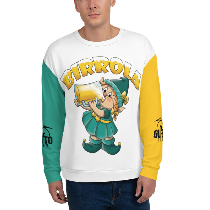 Felpa unisex Uomo/Donna BIRROLA - Gufetto Brand 