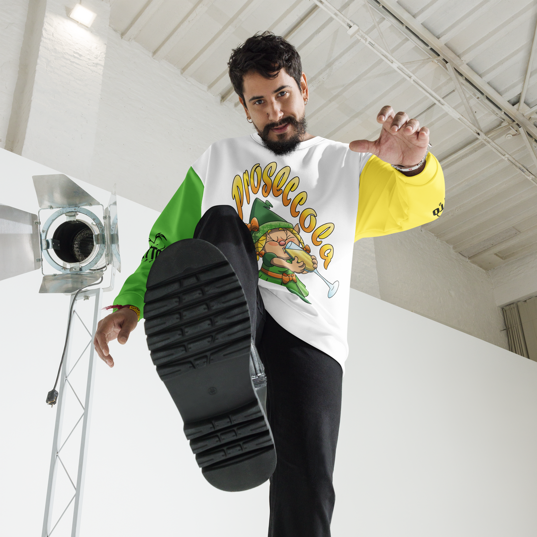 Felpa unisex Uomo/Donna PROSECCOLA - Gufetto Brand 