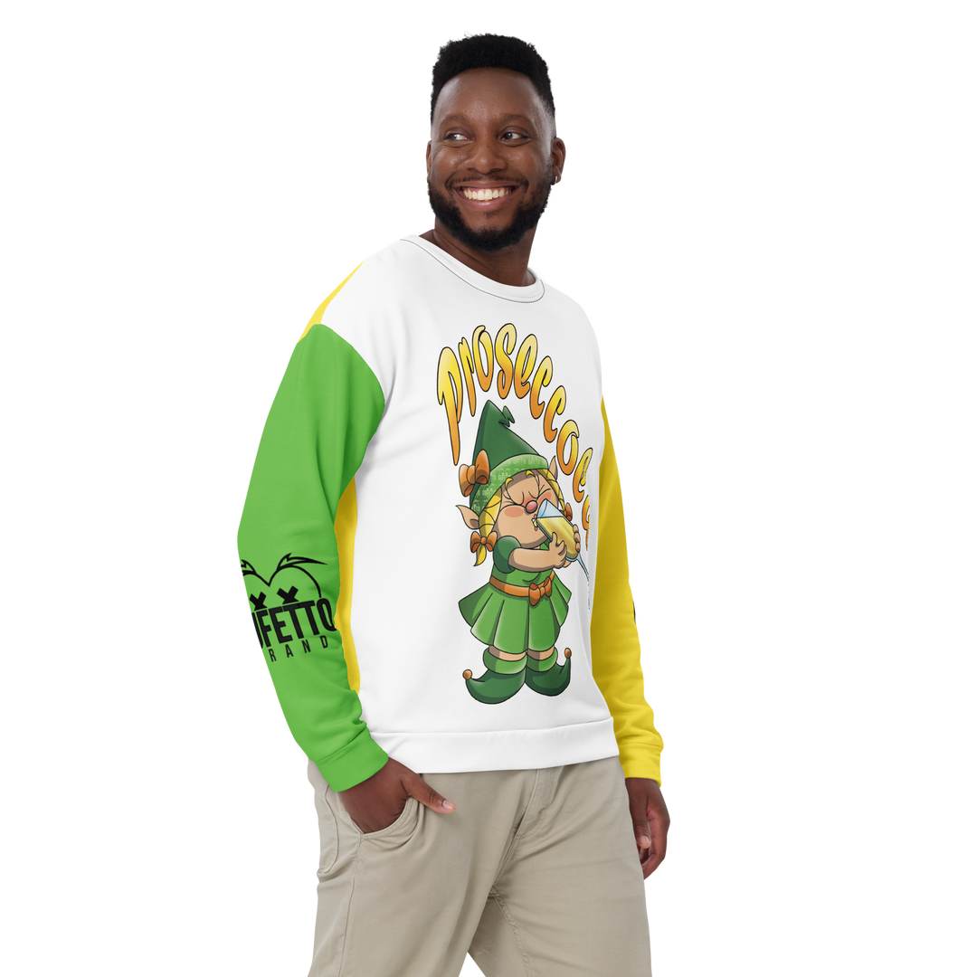 Felpa unisex Uomo/Donna PROSECCOLA - Gufetto Brand 