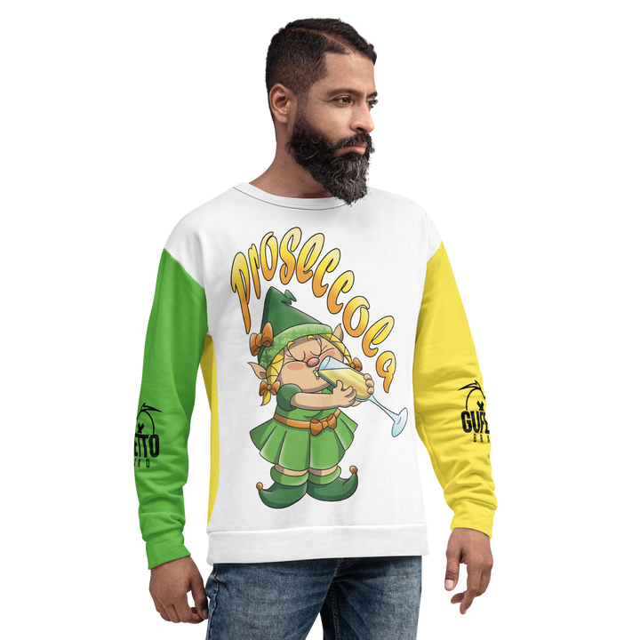 Felpa unisex Uomo/Donna PROSECCOLA - Gufetto Brand 