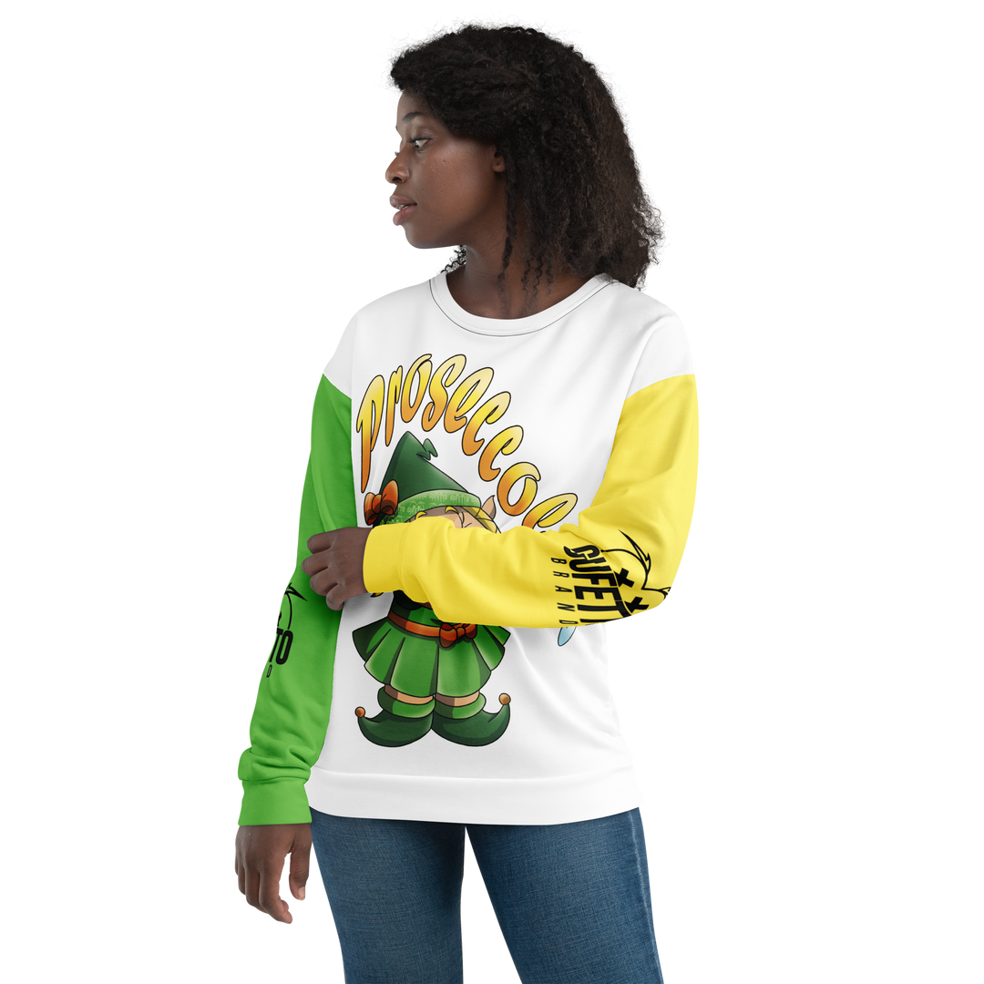 Felpa unisex Uomo/Donna PROSECCOLA - Gufetto Brand 