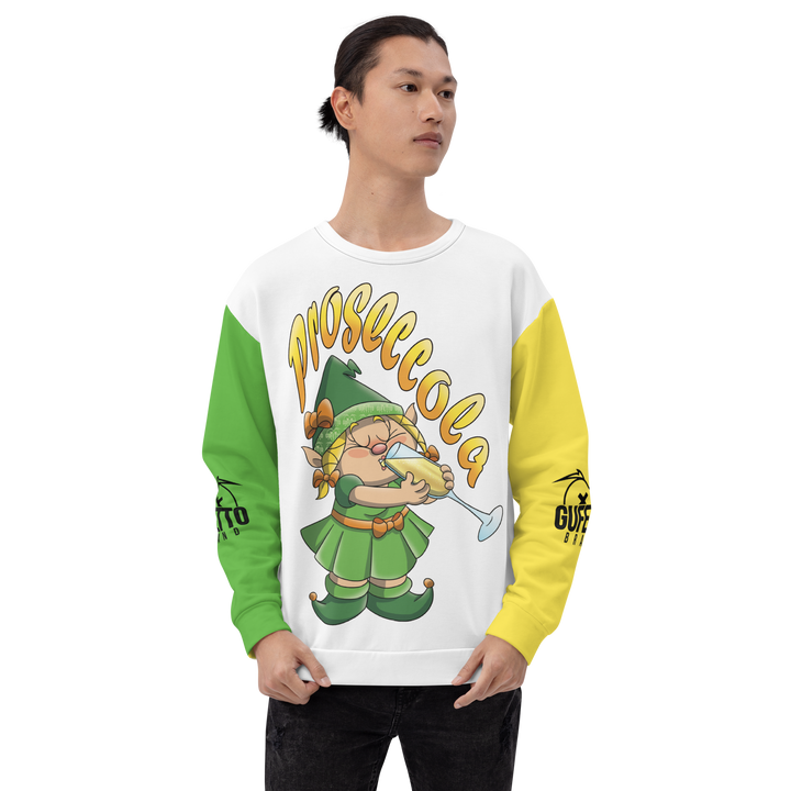 Felpa unisex Uomo/Donna PROSECCOLA - Gufetto Brand 