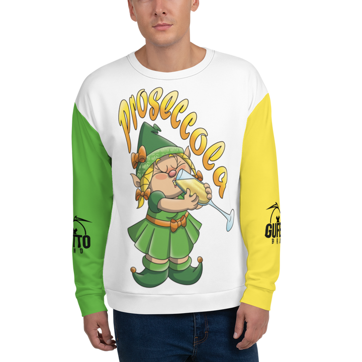 Felpa unisex Uomo/Donna PROSECCOLA - Gufetto Brand 