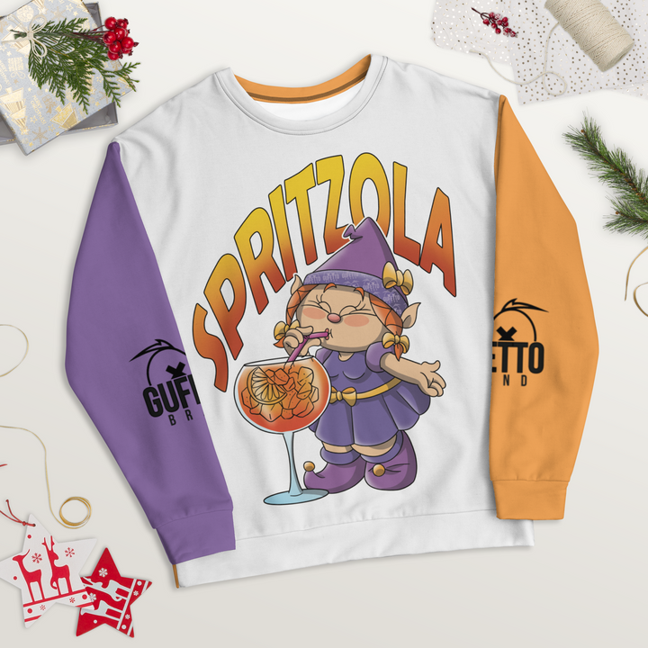 Felpa unisex Uomo/Donna SPRITZOLA - Gufetto Brand 