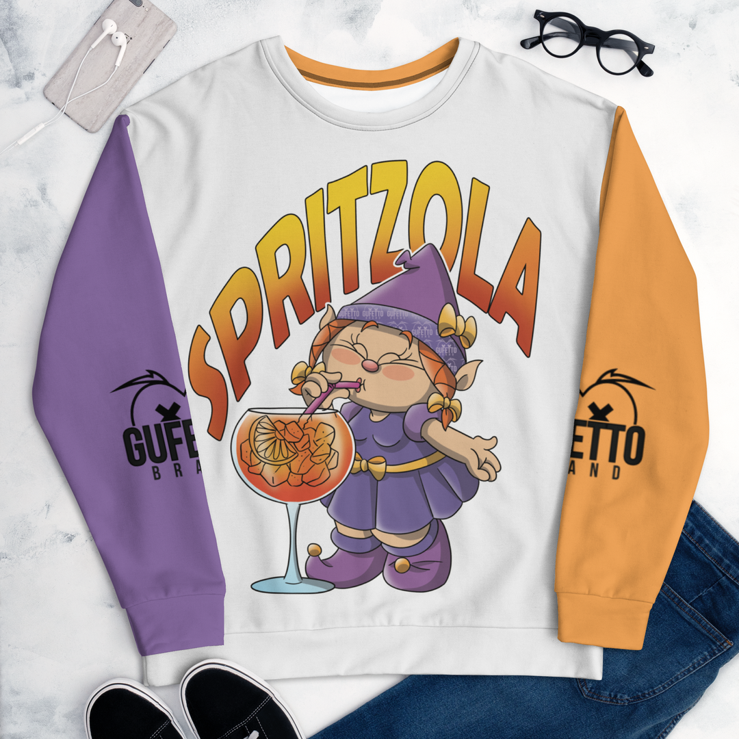 Felpa unisex Uomo/Donna SPRITZOLA - Gufetto Brand 
