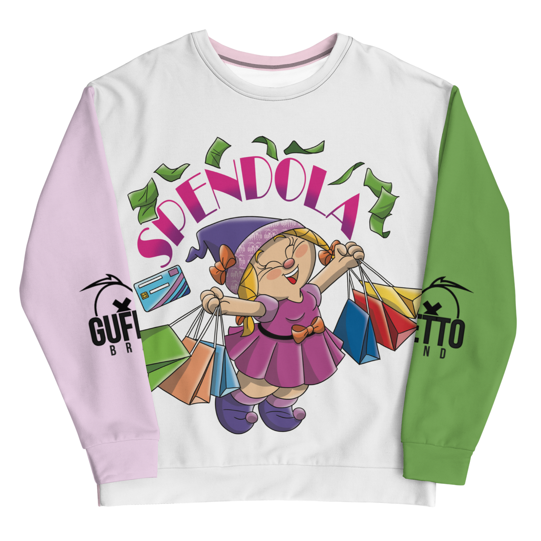 Felpa unisex Uomo/Donna SPENDOLA - Gufetto Brand 