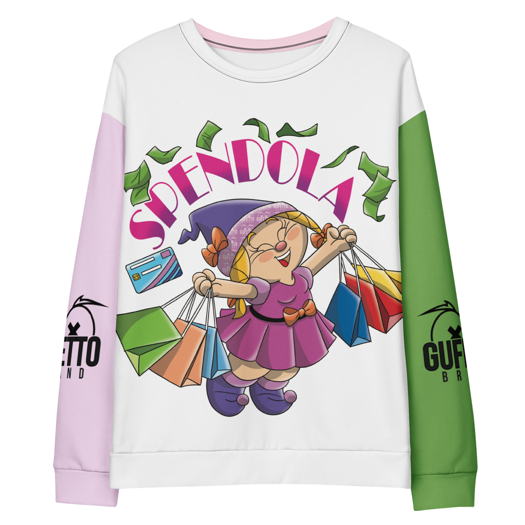 Felpa unisex Uomo/Donna SPENDOLA - Gufetto Brand 