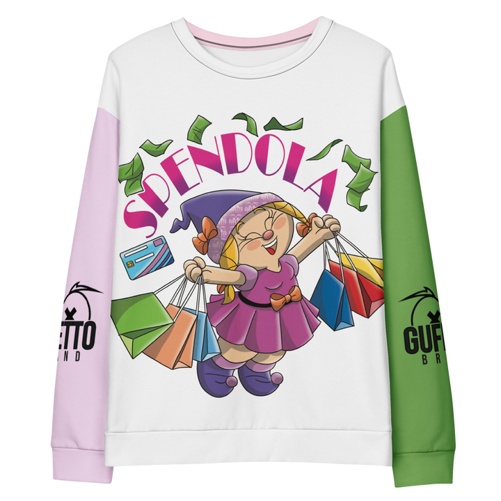 Felpa unisex Uomo/Donna SPENDOLA - Gufetto Brand 