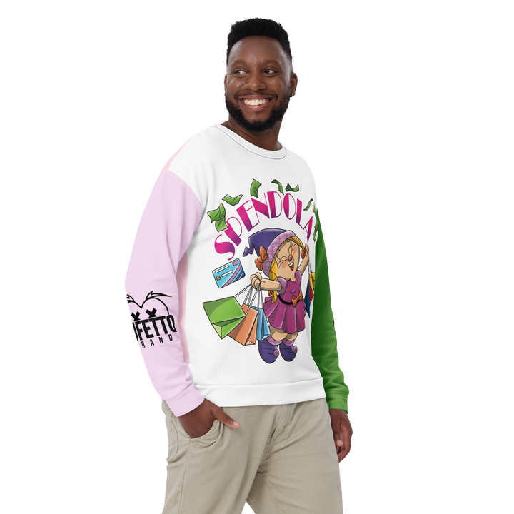 Felpa unisex Uomo/Donna SPENDOLA - Gufetto Brand 