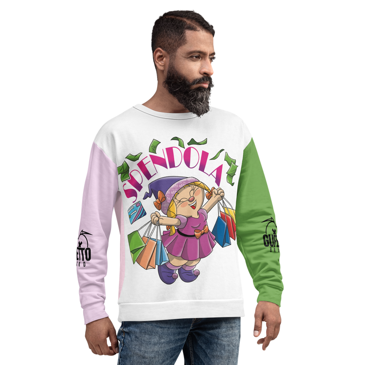 Felpa unisex Uomo/Donna SPENDOLA - Gufetto Brand 