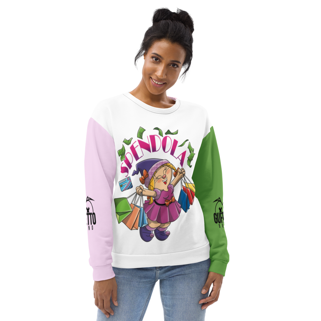 Felpa unisex Uomo/Donna SPENDOLA - Gufetto Brand 
