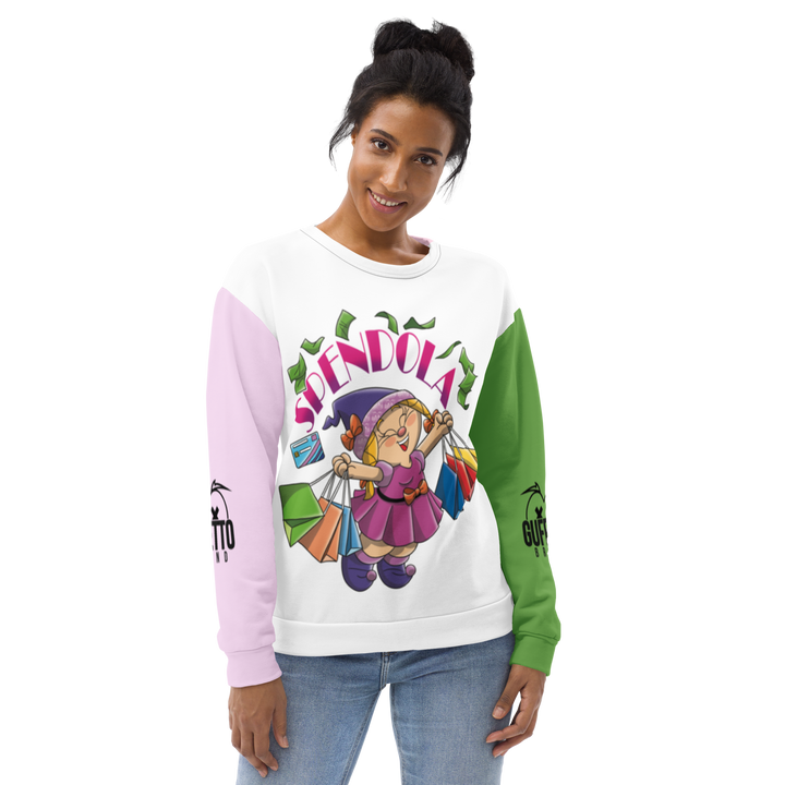 Felpa unisex Uomo/Donna SPENDOLA - Gufetto Brand 