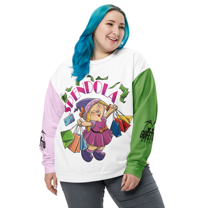 Felpa unisex Uomo/Donna SPENDOLA - Gufetto Brand 