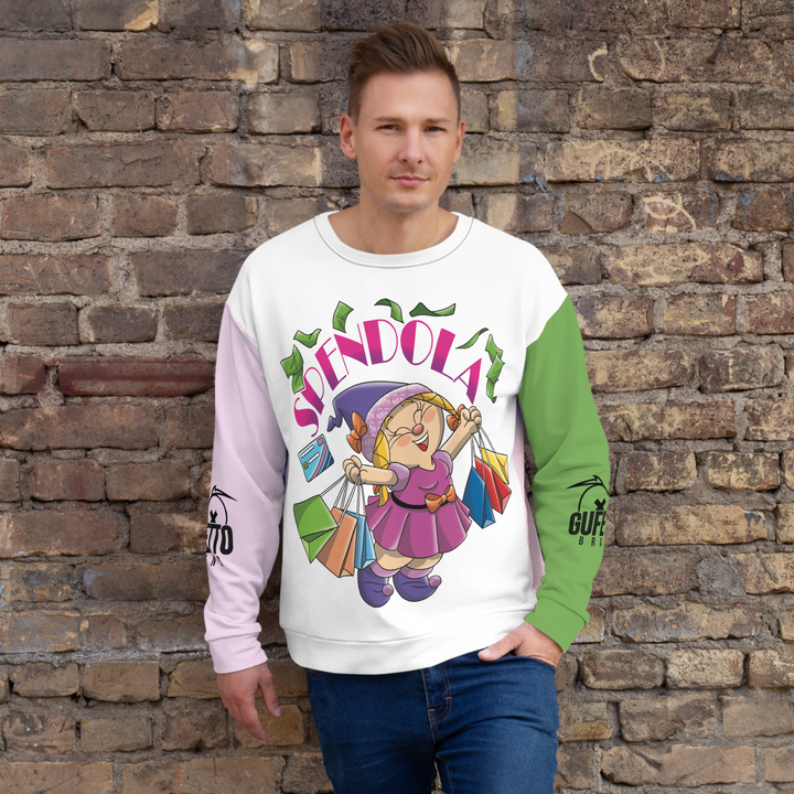 Felpa unisex Uomo/Donna SPENDOLA - Gufetto Brand 