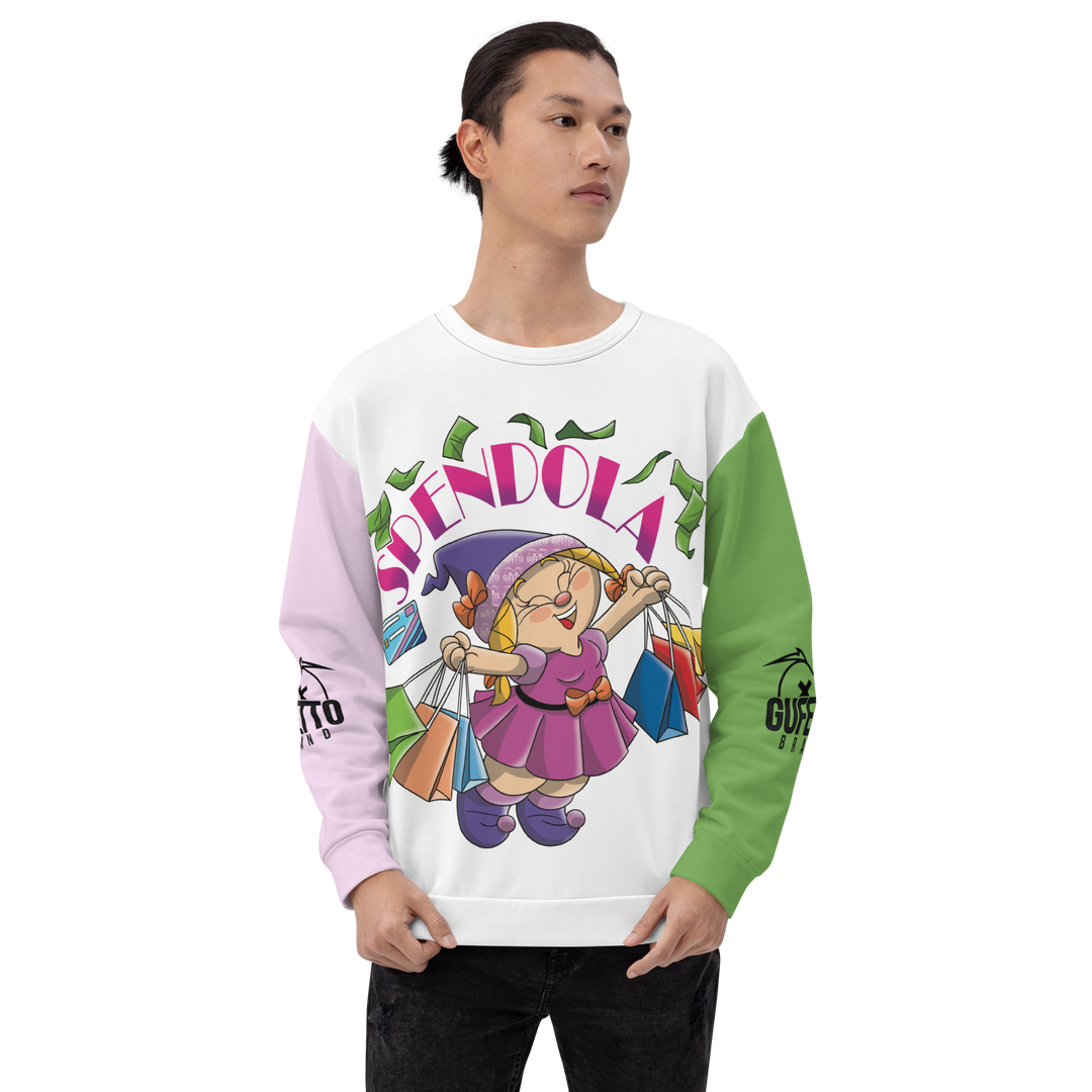 Felpa unisex Uomo/Donna SPENDOLA - Gufetto Brand 