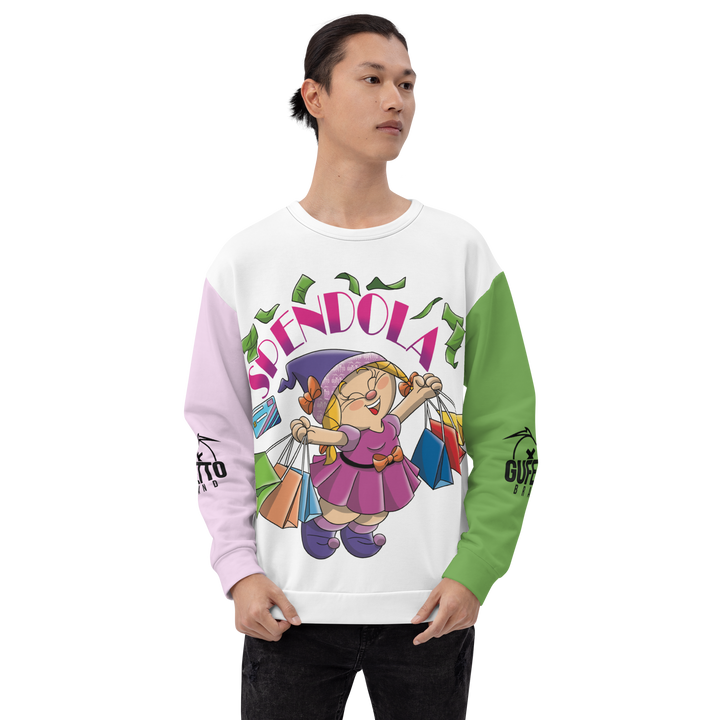 Felpa unisex Uomo/Donna SPENDOLA - Gufetto Brand 