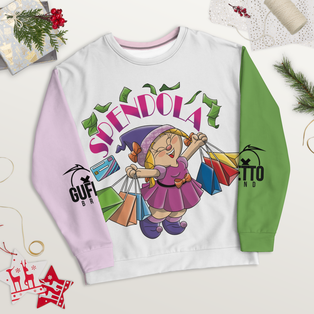 Felpa unisex Uomo/Donna SPENDOLA - Gufetto Brand 