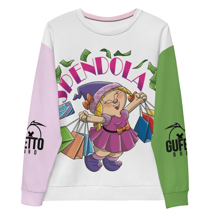 Felpa unisex Uomo/Donna SPENDOLA - Gufetto Brand 