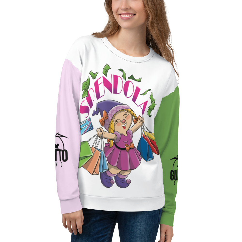 Felpa unisex Uomo/Donna SPENDOLA - Gufetto Brand 