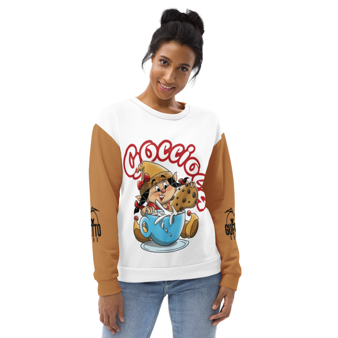 Felpa unisex Uomo/Donna GOCCIOLA - Gufetto Brand 