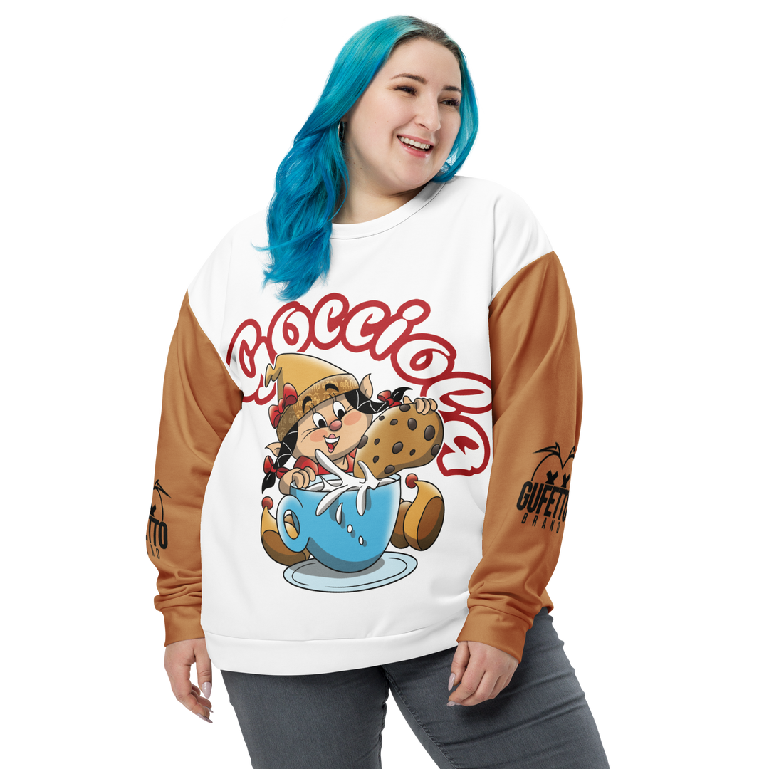Felpa unisex Uomo/Donna GOCCIOLA - Gufetto Brand 