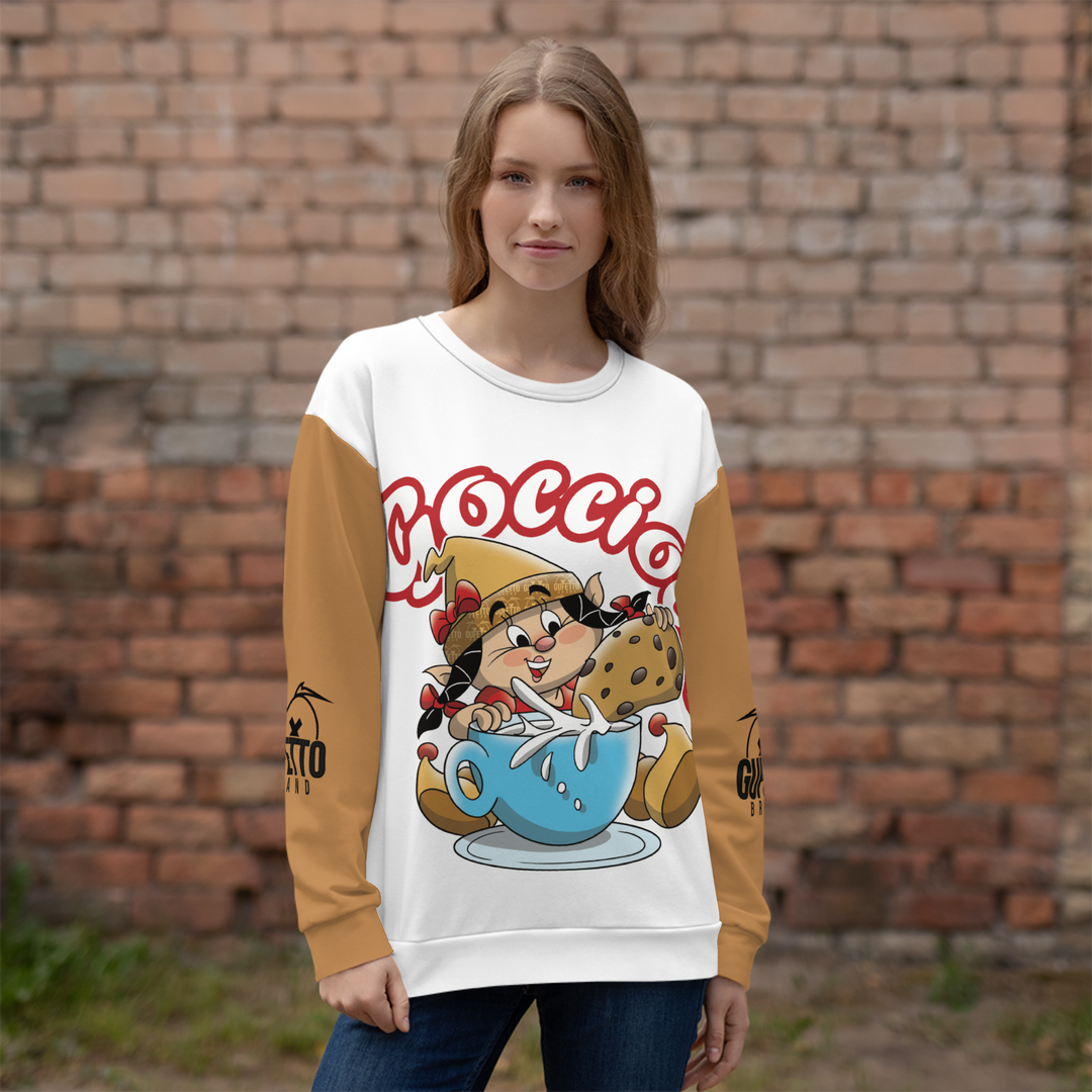 Felpa unisex Uomo/Donna GOCCIOLA - Gufetto Brand 