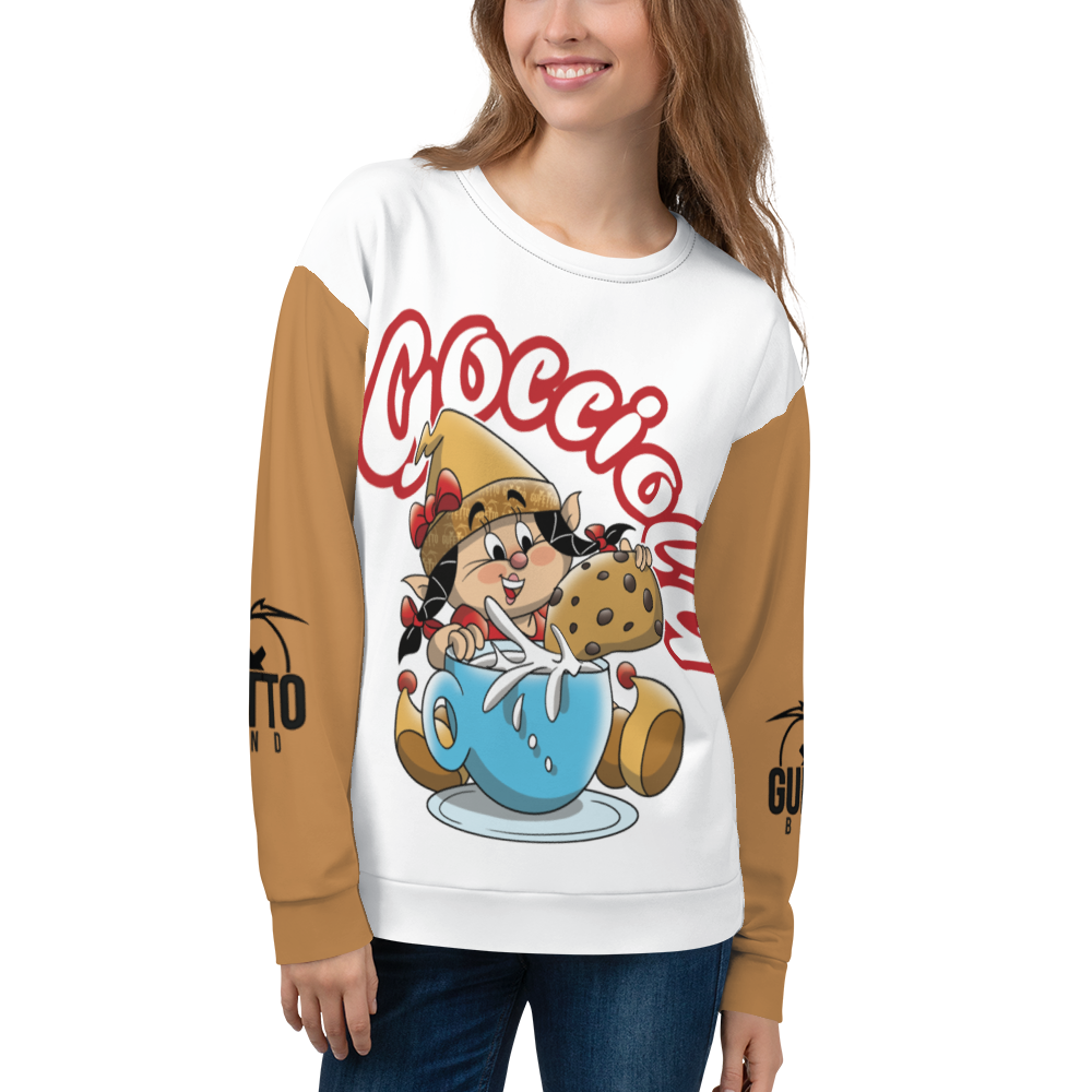 Felpa unisex Uomo/Donna GOCCIOLA - Gufetto Brand 