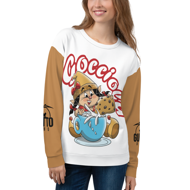 Felpa unisex Uomo/Donna GOCCIOLA - Gufetto Brand 