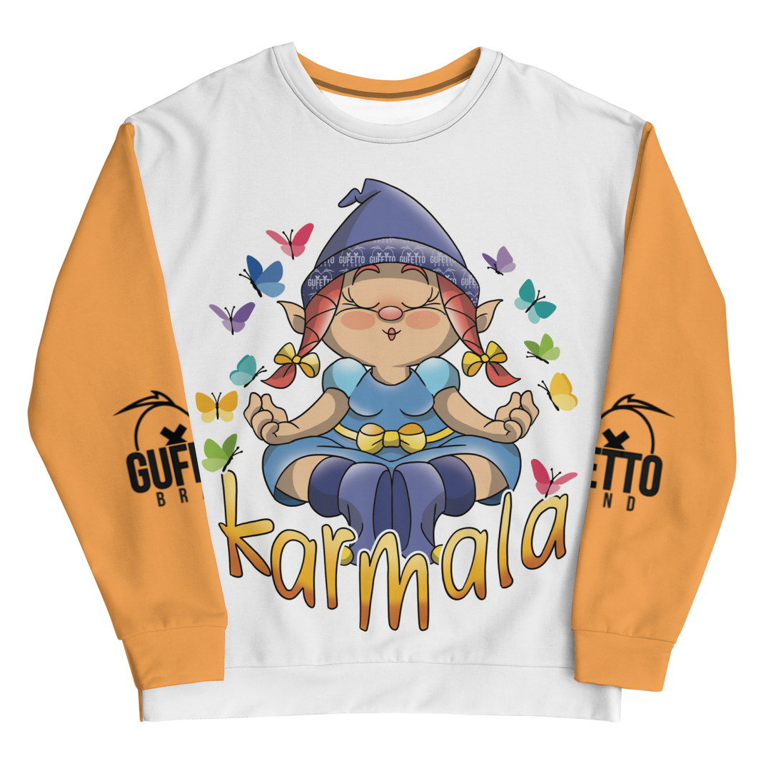 Felpa unisex Uomo/Donna KARMALA - Gufetto Brand 